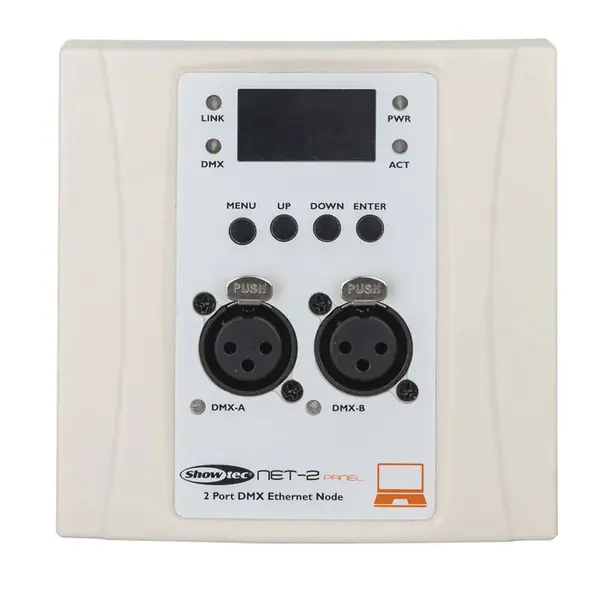 Showtec Showtec | NET-2 Panel | Colour: White housing