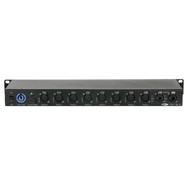Showtec Showtec | NET-8 | 8-kanaals Art-Net-/Kling-Net-node
