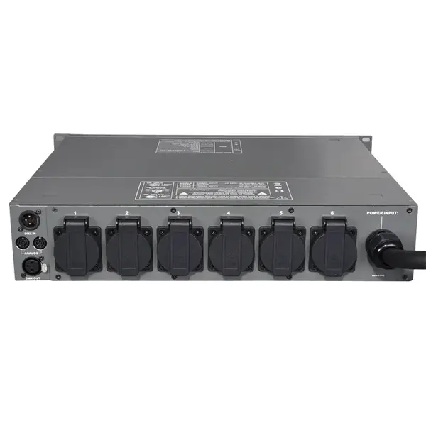 Showtec Showtec | DDP-610 MKII | 6-channel DigiDimPackage, 10A fuse, multi-pole