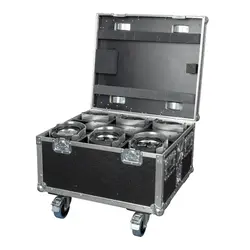 Showtec Showtec | EventSpot 1600 Q4 Set | Oplaadkist met 6 stuks Showtec | EventSpot 1600 Q4 Set | Oplaadkist met 6 stuks