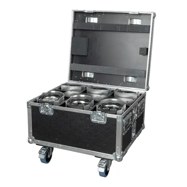 Showtec Showtec | EventSpot 1600 Q4 Set | Charging case with 6 units