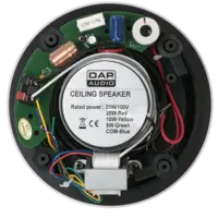 DAP DAP | DCS | Passieve Plafondluidspreker | Kleur: Wit