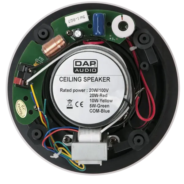 DAP DAP | DCS | Passieve Plafondluidspreker | Kleur: Wit