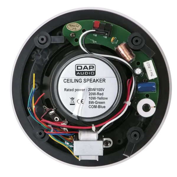 DAP DAP | DCS | Passieve Plafondluidspreker | Kleur: Wit