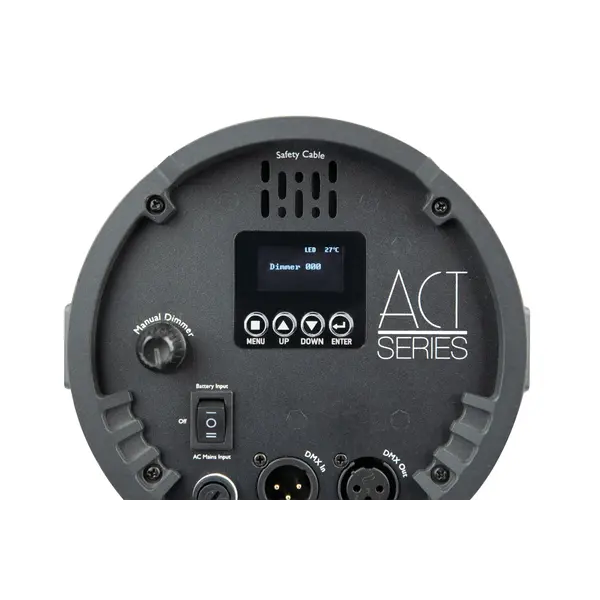 Showtec Showtec | ACT Fresnel WW | Compacte Warm Witte theater LED Fresnel