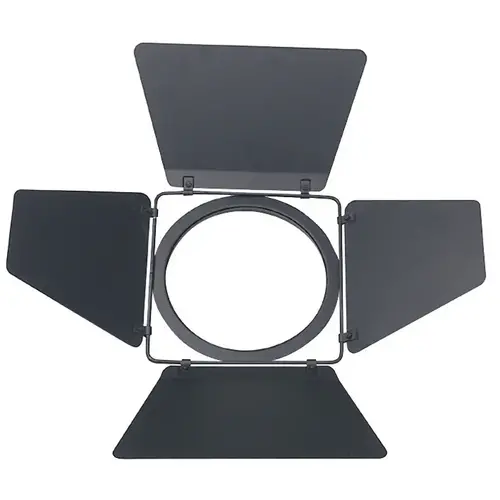 Showtec Showtec | 30411 | Barndoor for Parcan 64 | four-blade aluminium barndoor | Colour: Black
