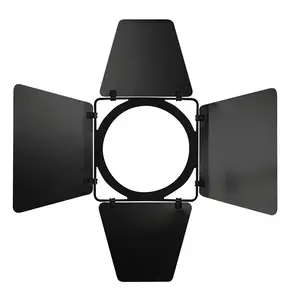 Showtec Showtec | 30312 | Porte-fenêtre pour Parcan 56 | Porte-fenêtre en aluminium à quatre lames | Couleur : Noir Showtec Showtec | 30312 | Porte-fenêtre pour Parcan 56 | Porte-fenêtre en aluminium à quatre lames | Couleur : Noir