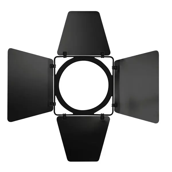 Showtec Showtec | 30312 | Barndoor for Parcan 56 | four-blade aluminium barndoor | Colour: Black
