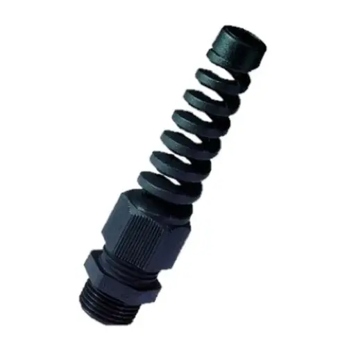 Wartels Jacob | spiral gland PA IP68 PG11 | passage 5-10mm tap=8mm | Colour: Black