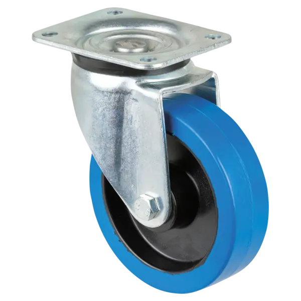 Showgear Showgear | Swivel Blue wheel | 125 mm