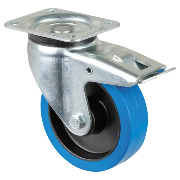 Showgear Showgear | Swivel Blue wheel | 125 mm