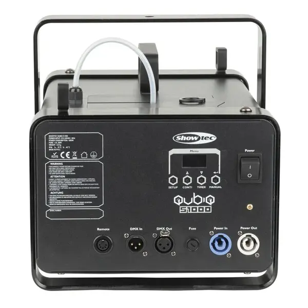 Showtec Showtec | QubiQ S Smoke Machine | High-performance rookmachine