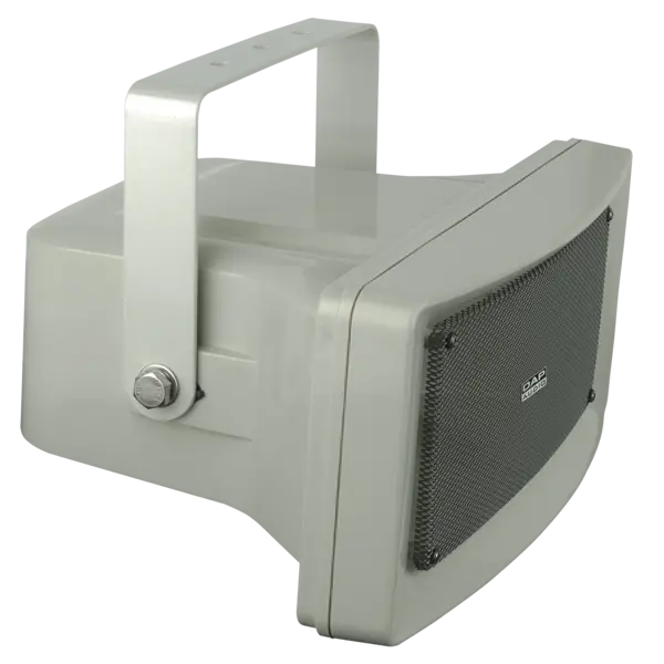 DAP DAP | MHS-S | Passieve W Vierkante Hoornluidspreker | Kleur: Lichtgrijs