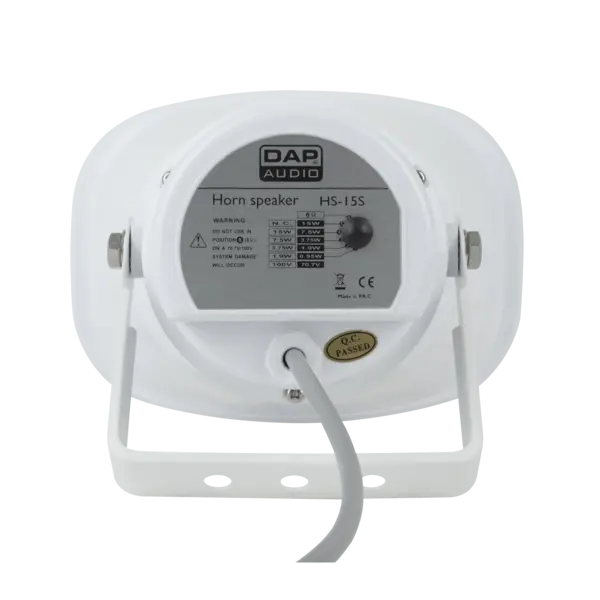 DAP | HS-S | Passive Square Horn Speaker | Colour: Light Grey DAP DAP | HS-S | Passive Square Horn Speaker | Colour: Light Grey