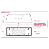 EldoLED EldoLED | A9950051 | LINEARdrive Constant Voltage | 6 A / canal