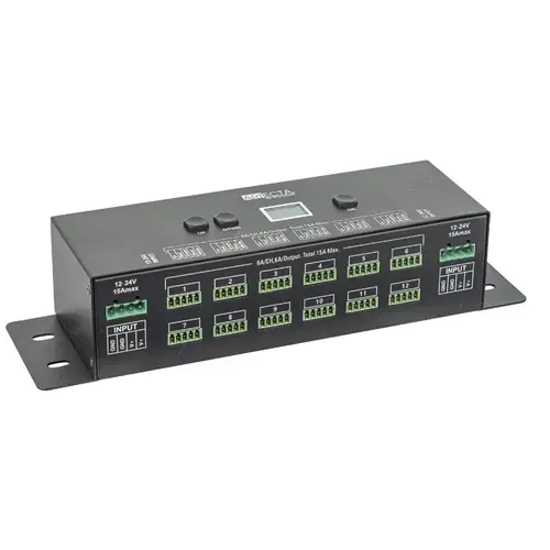 Artecta Artecta | A9915045 | LED DIM-12 | 12-channel Constant Voltage PWM LED Dimmer