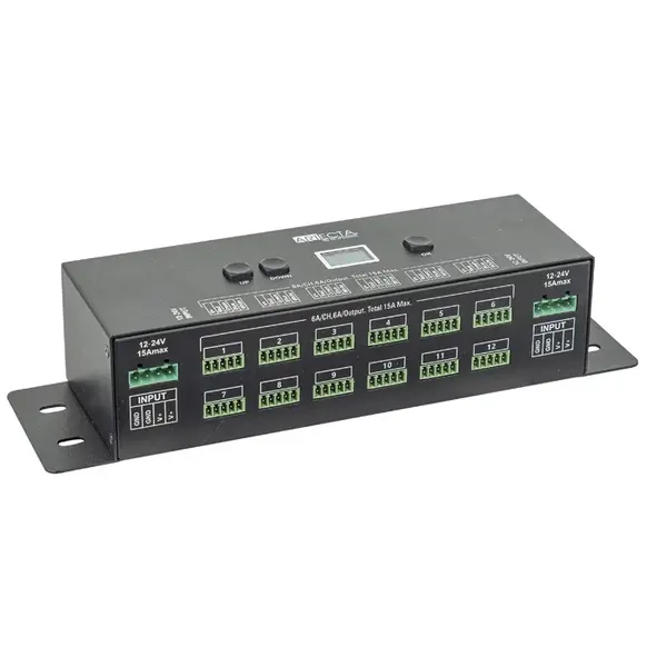 Artecta Artecta | A9915045 | LED DIM-12 | 12-kanaals constante spanning PWM LED-dimmer