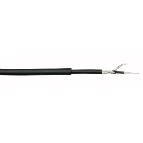 DAP DAP | D9411B | LC-126 | Kleur: Zwarte line-kabel asymmetrisch | 100m op een spoel