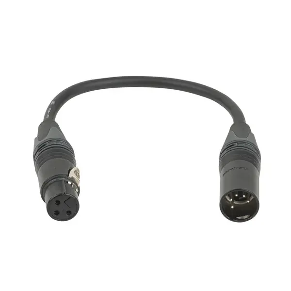 DAP DAP | FLA45 | 3-pin female to 5-pin male DMX adapter | Neutrik XX | Verloopkabel