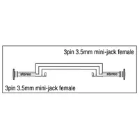 DAP DAP | XGA02 | XGA02 | mini-jack/F to mini-jack/F