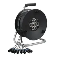 DAP DAP | D9509 | Python 8 Stagewheel 8x XLR | 15 m