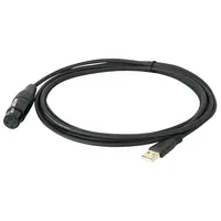 DAP | D1630 | UCI-10 USB XLR Microphone interface | 3 m