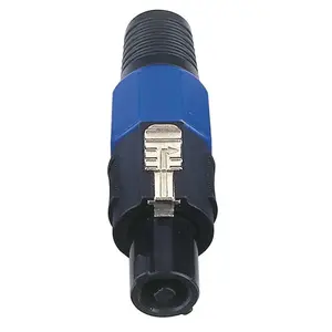 DAP DAP | SMK204BU | Speaker 4P Connector - male | Mâle - embout bleu DAP DAP | SMK204BU | Speaker 4P Connector - male | Mâle - embout bleu