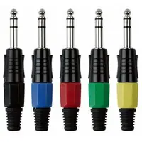 DAP DAP | JMK103BB | 6.3 mm Jack Plug Stereo Black housing | Zwarte einddop