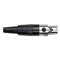 DAP | XFK204NB | N-CON Mini XLR 4P Plug | female | female