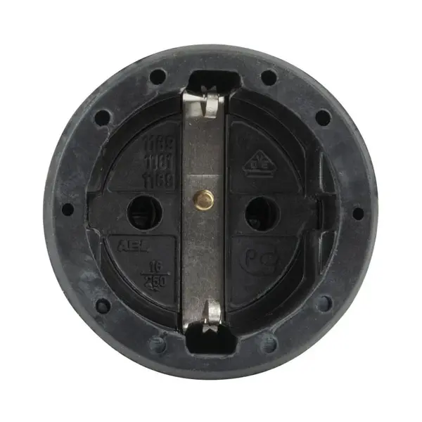 ABL ABL | 90396 | Rubber Schuko Connector Female | 240 V - CEE 7/VII