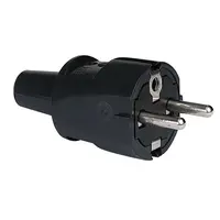 ABL | 90405 | PVC Schuko Connector Male | 240 V