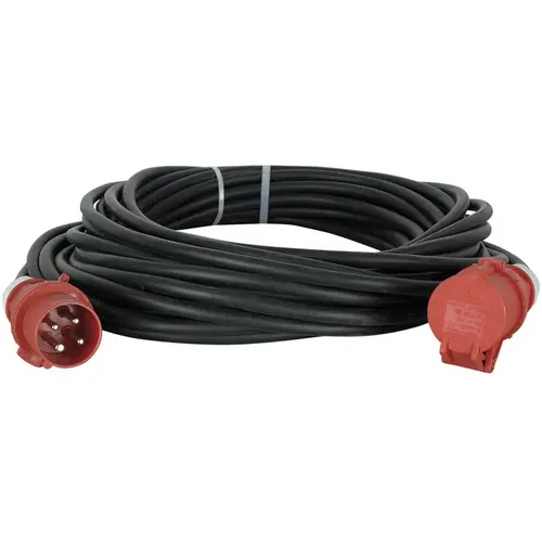 DAP DAP | 70300 | Motor cable CEE 4P 16 A Red | Kleur: Rood