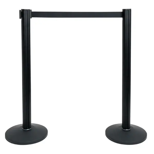Showgear Showgear | E708903 | Adjustable Crowd Barrier PRO | Set | 2m | Kleur: Zwart