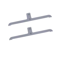 Wentex Wentex | 86210 | SET Frame - Side Plate Set | Set of two - grey