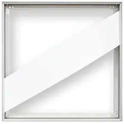 Wentex Wentex | 88803 | 3D Deco Panel Diagonal | Voor 2 x Wentex SET Frame | A Module 100 x 100 cm Wentex | 88803 | 3D Deco Panel Diagonal | Voor 2 x Wentex SET Frame | A Module 100 x 100 cm