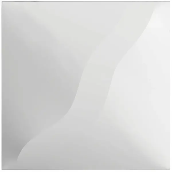 Wentex Wentex | 88807 | 3D Deco Panel Double Wave | For 2x Wentex SET Frame - A Module 100 x 100 cm