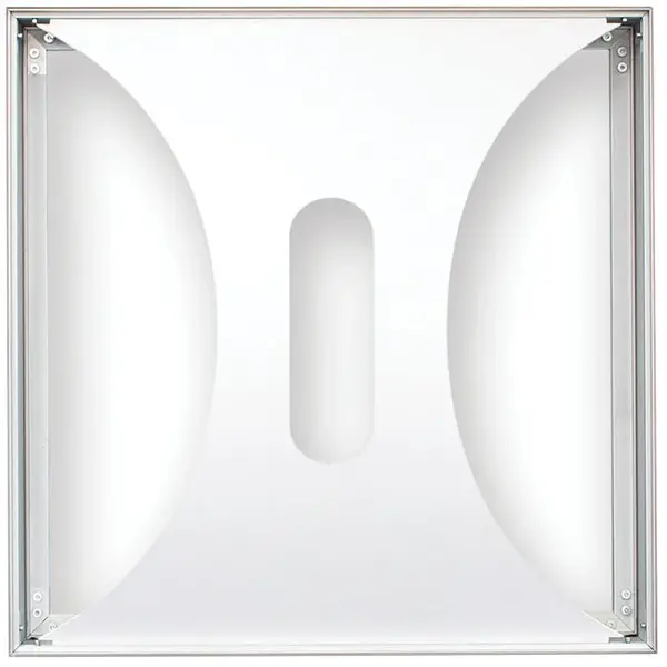Wentex Wentex | 88801 | 3D Deco Panel Venturi Open | Voor 2 x Wentex SET Frame | A Module 100 x 100 cm