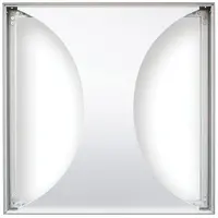 Wentex | 88802 | 3D Deco Panel Venturi Closed | Voor 2 x Wentex SET Frame | A Module 100 x 100 cm
