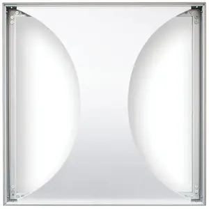 Wentex Wentex | 88802 | 3D Deco Panel Venturi Closed | For 2x Wentex SET Frame - A Module 100 x 100 cm