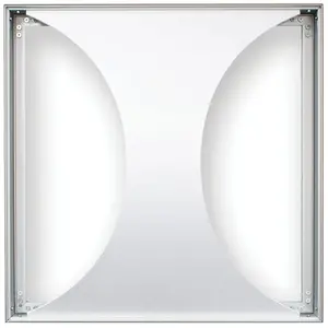 Wentex Wentex | 88802 | 3D Deco Panel Venturi Closed | Pour 2 x Wentex SET Frame - A Module 100 x 100 cm