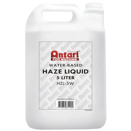 Antari Antari | 60577 | Hazer Fluid HZL-5W | 5 litres - à base d'eau