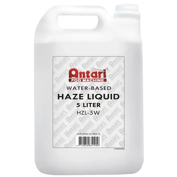 Antari Antari | 60577 | HZL-5W | Hazer Fluid | 5 liter | op waterbasis