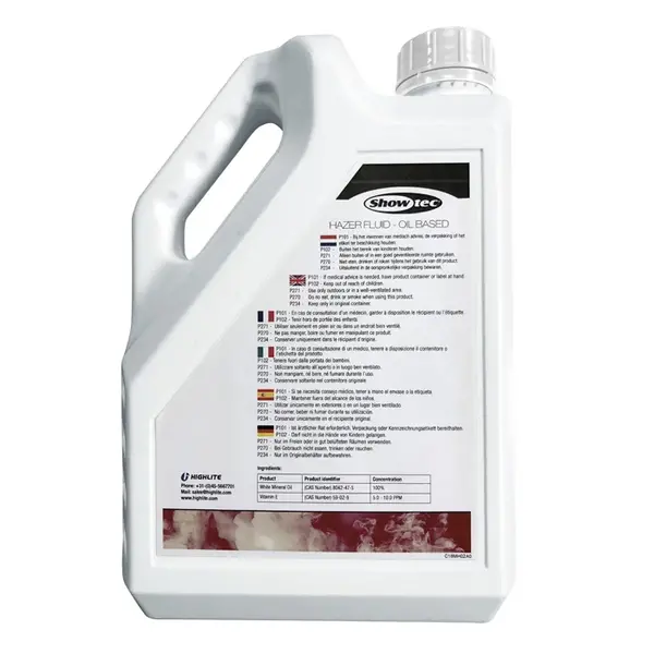 Showtec Showtec | 60569 | MHL-2 Hazer Fluid | 2 litre - oil-based - for Mistique