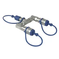 Showtec Showtec | 61024 | CO₂ 3/8 Q-Lock 2-way Splitter | Gesloten systeem
