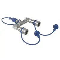 Showtec Showtec | 61024 | CO₂ 3/8 Q-Lock 2-way Splitter | Gesloten systeem