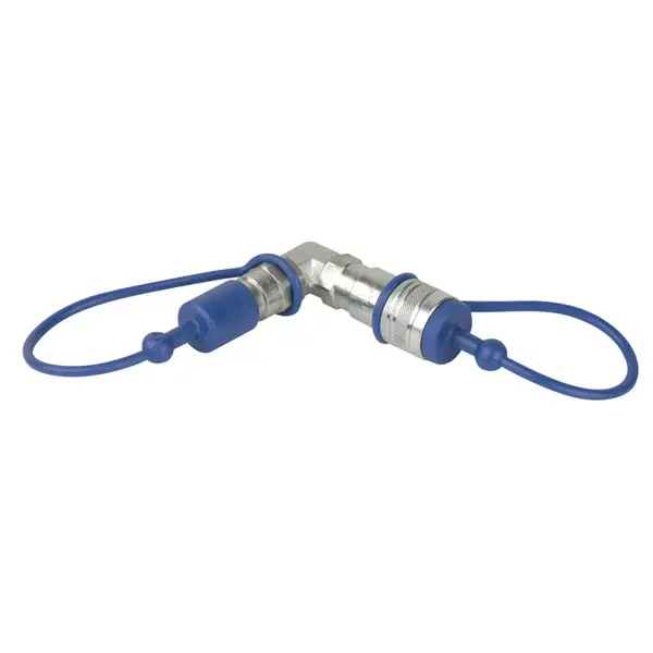 Showtec Showtec | 61021 | CO₂ 90° 3/8 Q-Lock Connector | Gesloten systeem