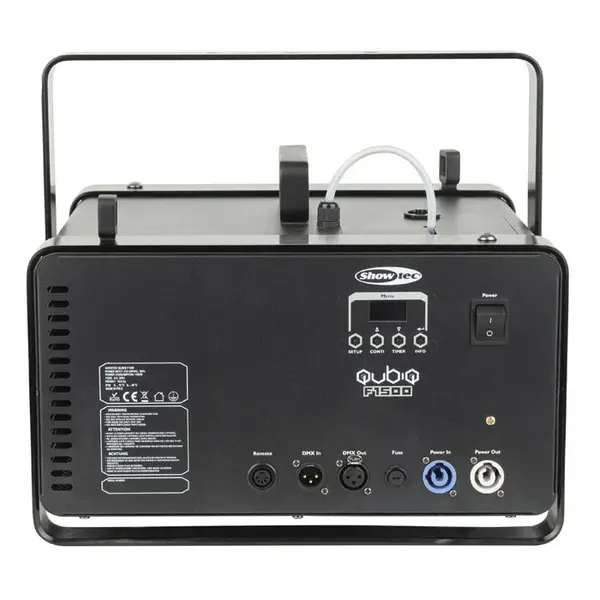 Showtec Showtec | 61080 | QubiQ F1500 Fazer | Machine à fumée haute performance de 1500 W