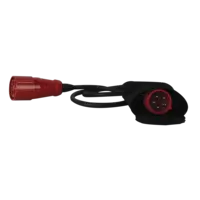 Showgear Showgear | E840010 | Cable Plug Protection Cover | For Socapex, CEE 32A and CEE 16A - retrofittable