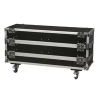 Showtec Showtec | D7039 | Case for 12x Sunstrip Active | 3 stackable sections with accessory compartment