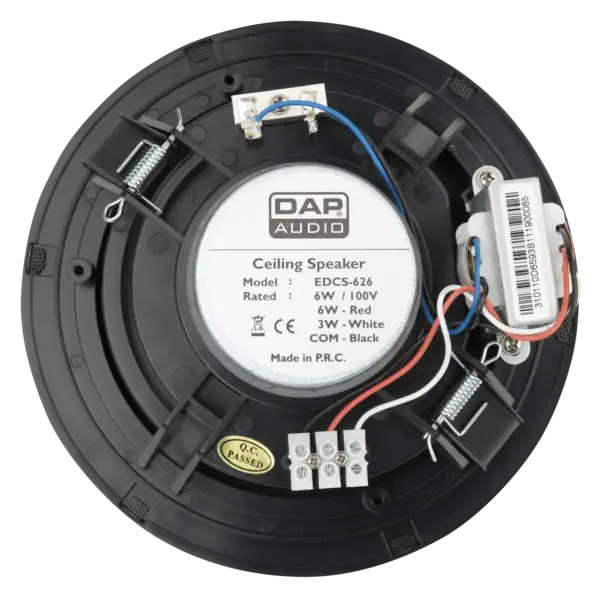 DAP DAP | EDCS-626 | Passive 6" Ceiling Speaker
